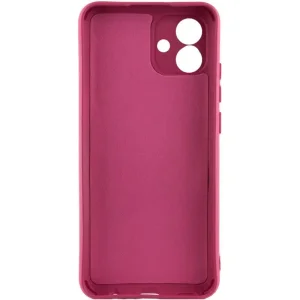 Чохол TPU GETMAN Liquid Silk Full Camera для Samsung Galaxy A07 Marsala