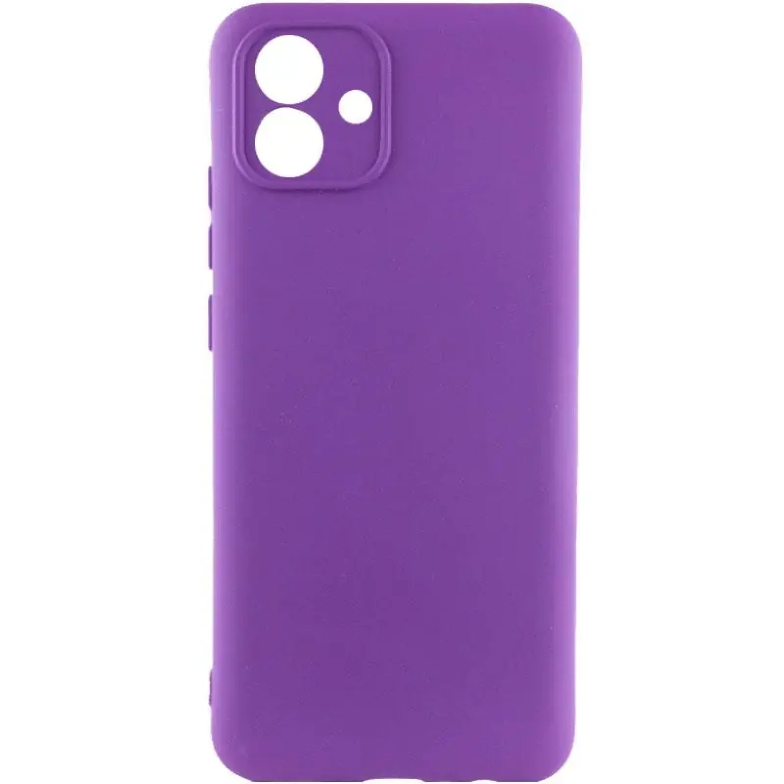 Чохол TPU GETMAN Liquid Silk Full Camera для Samsung Galaxy A07 Purple