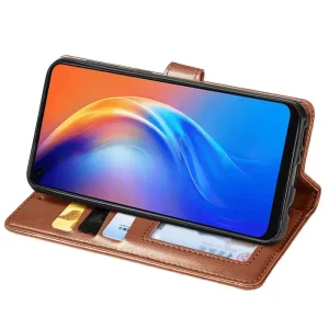 Чохол Getman Gallant PU Case для Samsung Galaxy A07 Brown