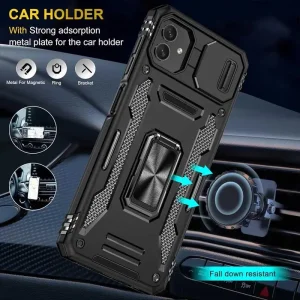 Чохол Camshield Army Ring для Samsung Galaxy A07 Black