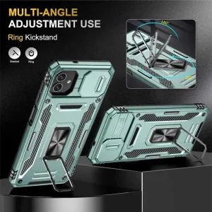 Чохол Camshield Army Ring для Samsung Galaxy A07 Light Green