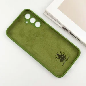 Чохол Silicone Cover Lakshmi Full Camera (AA) для Samsung Galaxy A17 5G Dark Green