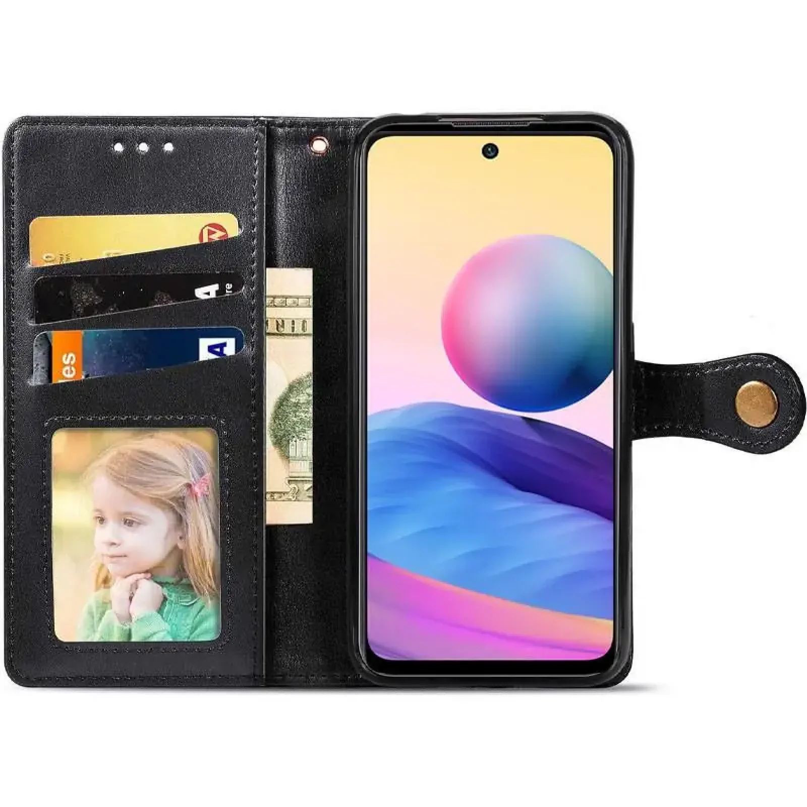 Чохол Getman Gallant PU Case для Samsung Galaxy A17 5G Black