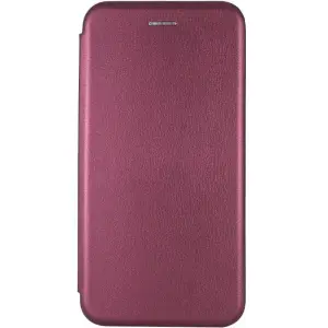 Чохол Classy PU Case для Motorola Moto G56 5G Bordo