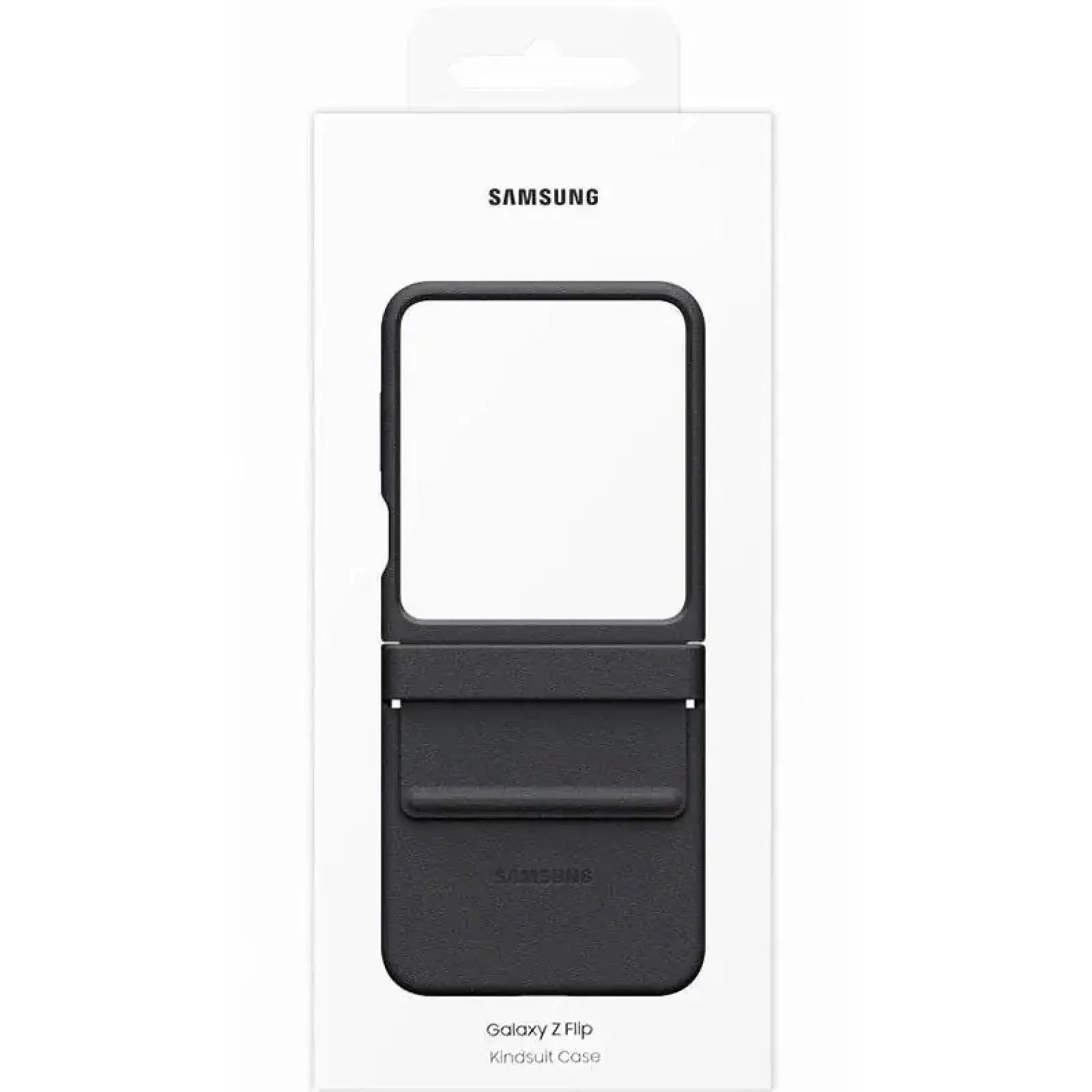 Чехол Leather Case (AAA) для Samsung Galaxy Flip7 Black