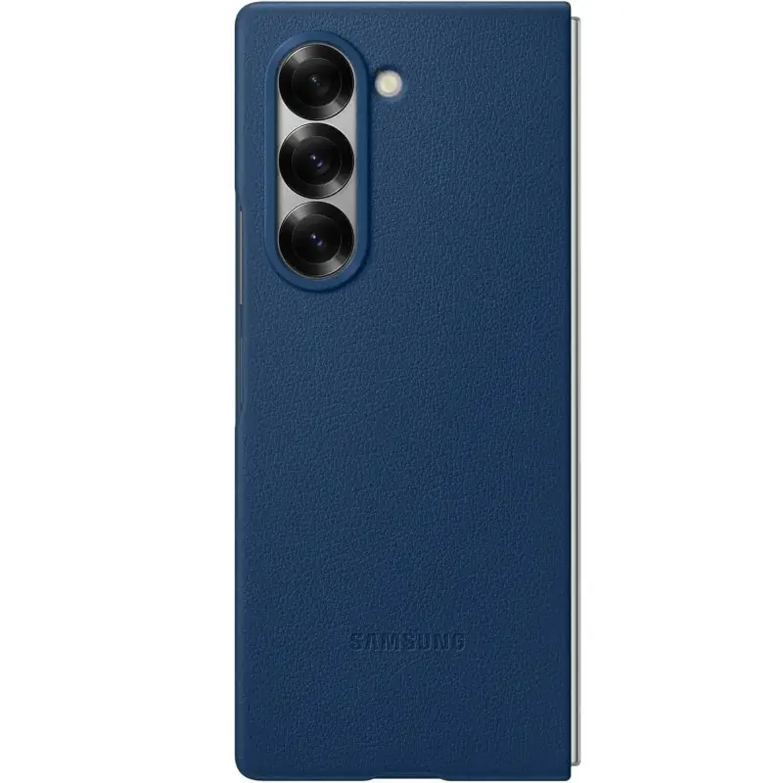 Чохол Leather Case (AAA) для Samsung Galaxy Fold7 Navy