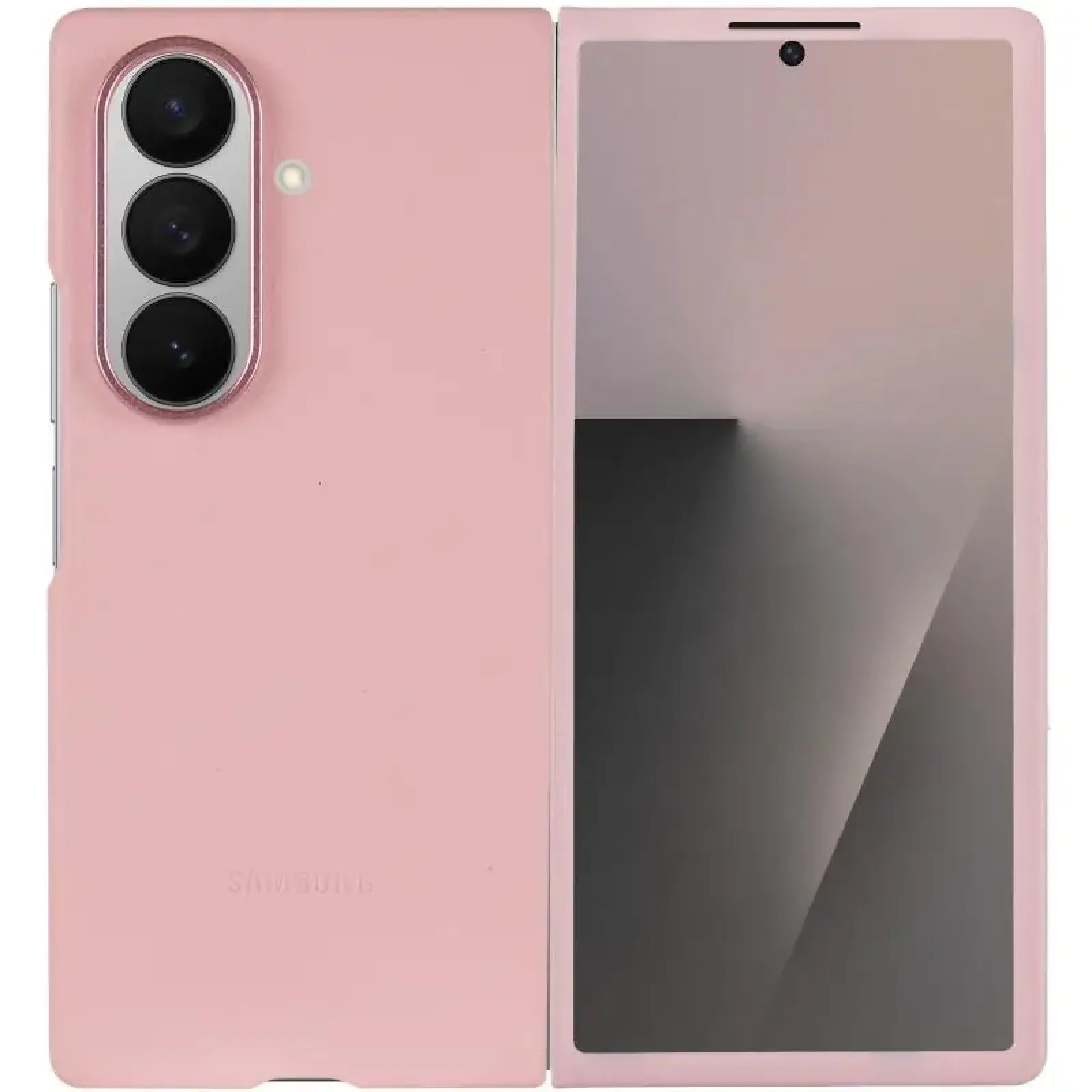 Чохол Leather Case (AAA) для Samsung Galaxy Fold7 Pink