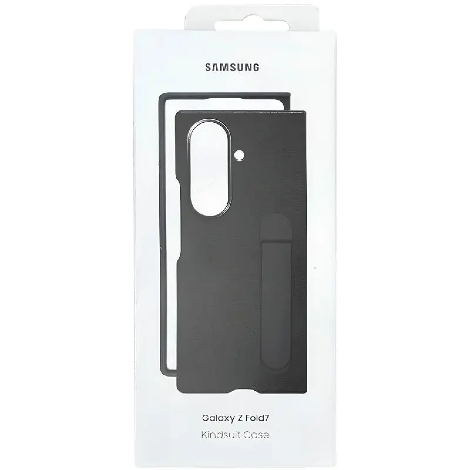 Чохол Leather Case (AAA) with Stand для Samsung Galaxy Fold7 Black