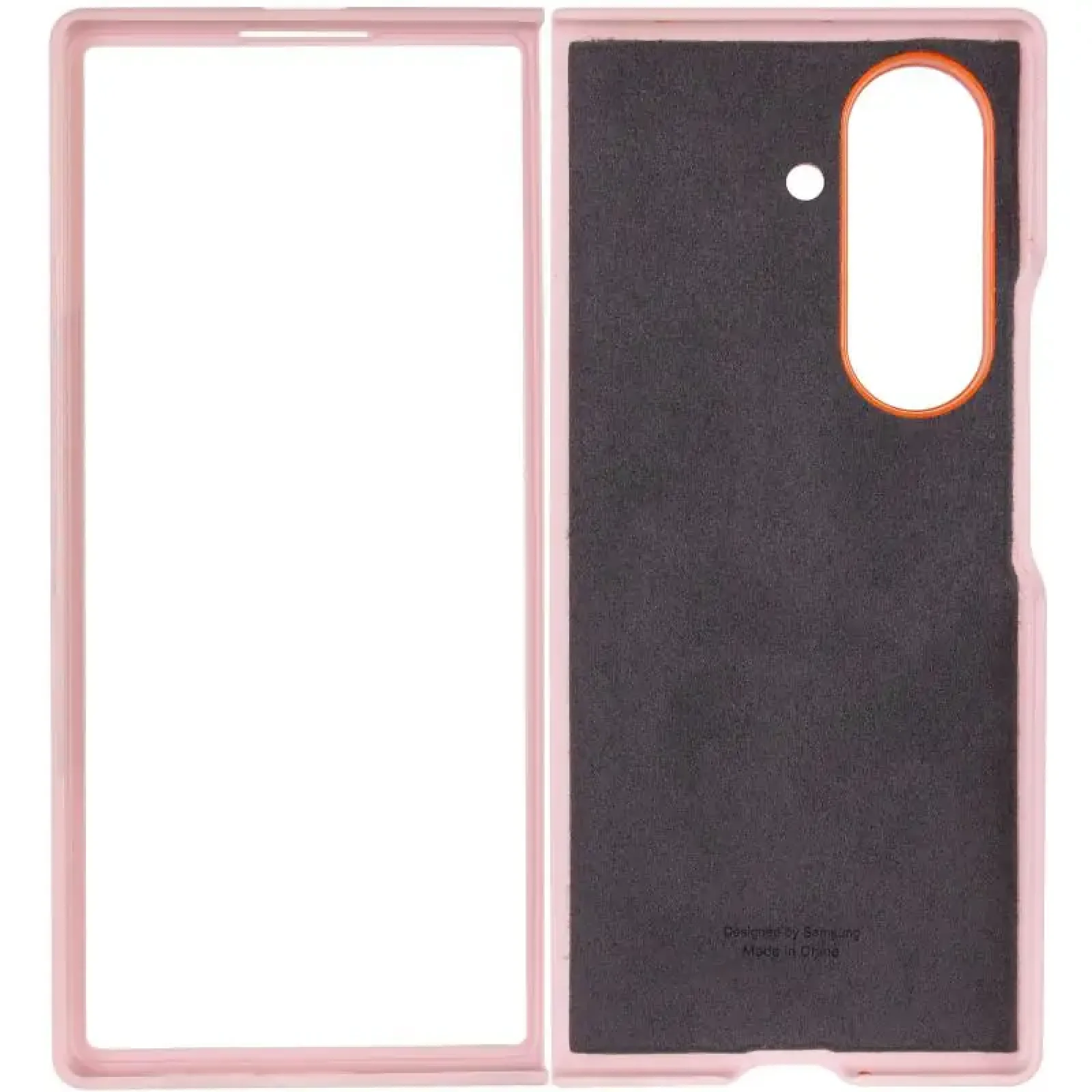 Чохол Leather Case (AAA) with Stand для Samsung Galaxy Fold7 Pink