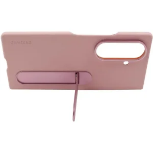 Чохол Leather Case (AAA) with Stand для Samsung Galaxy Fold7 Pink