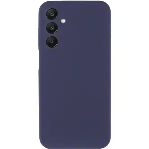 Чохол TPU GETMAN Liquid Silk Full Camera для Samsung Galaxy A37 5G Midnight Blue