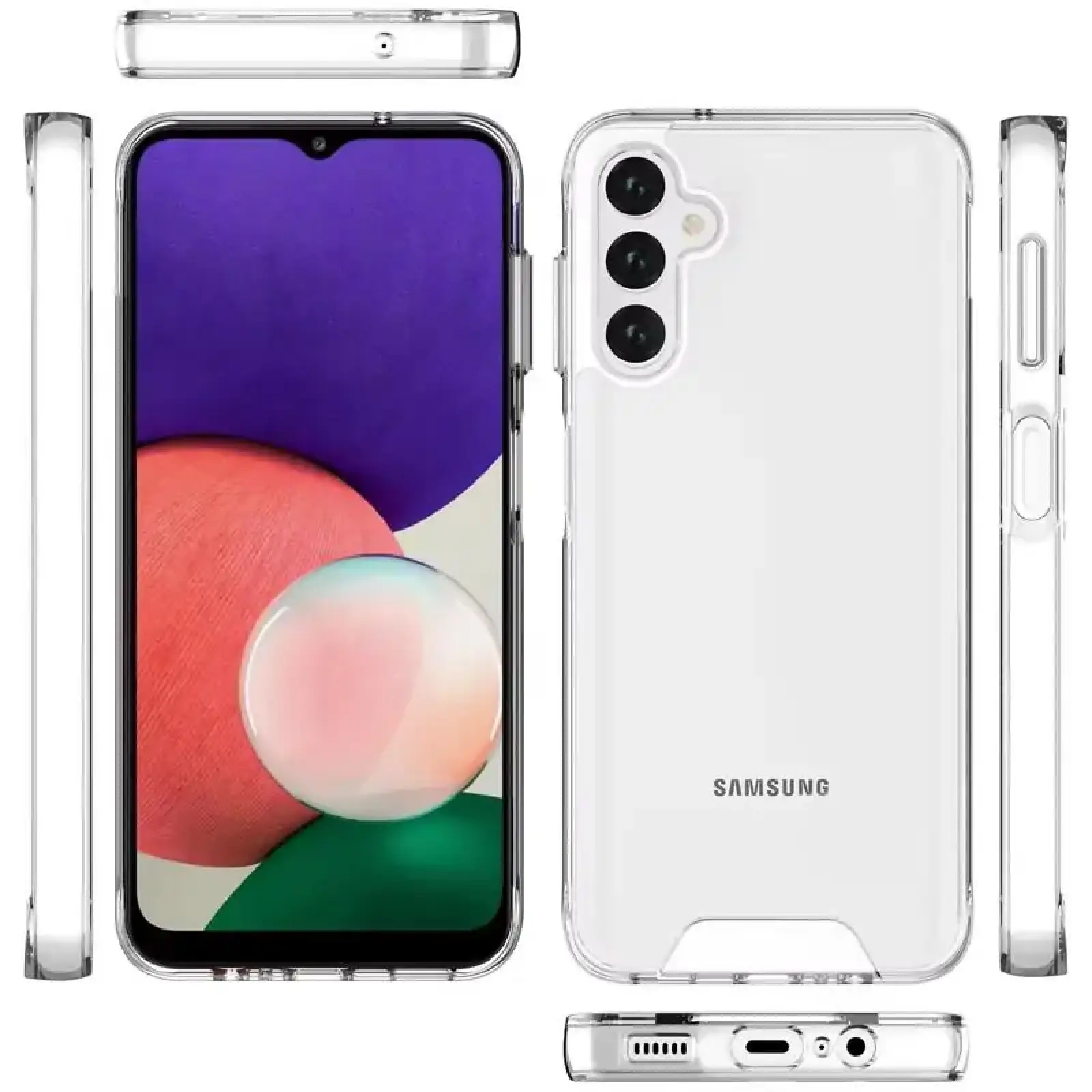 Чохол TPU Space Case Transparent для Samsung Galaxy A37 5G 5G