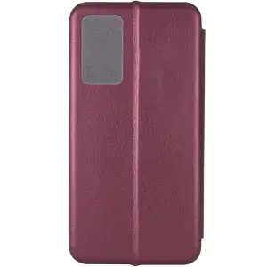 Чохол Classy PU Case для Samsung Galaxy A37 5G Bordo
