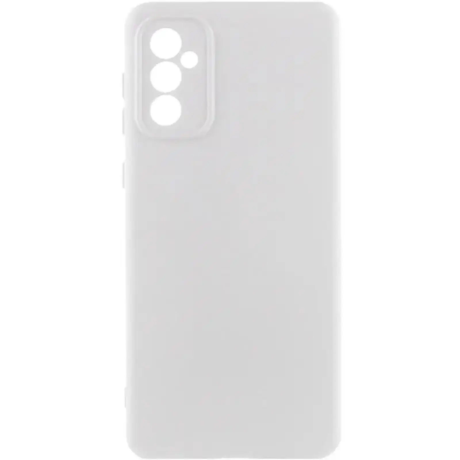 Чохол TPU GETMAN Liquid Silk Full Camera для Samsung Galaxy A57 5G White