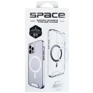 Чохол TPU Space Case Transparent with MagSafe для Samsung Galaxy A57 5G