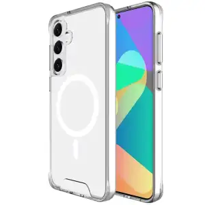 Чохол TPU Space Case Transparent with MagSafe для Samsung Galaxy A57 5G