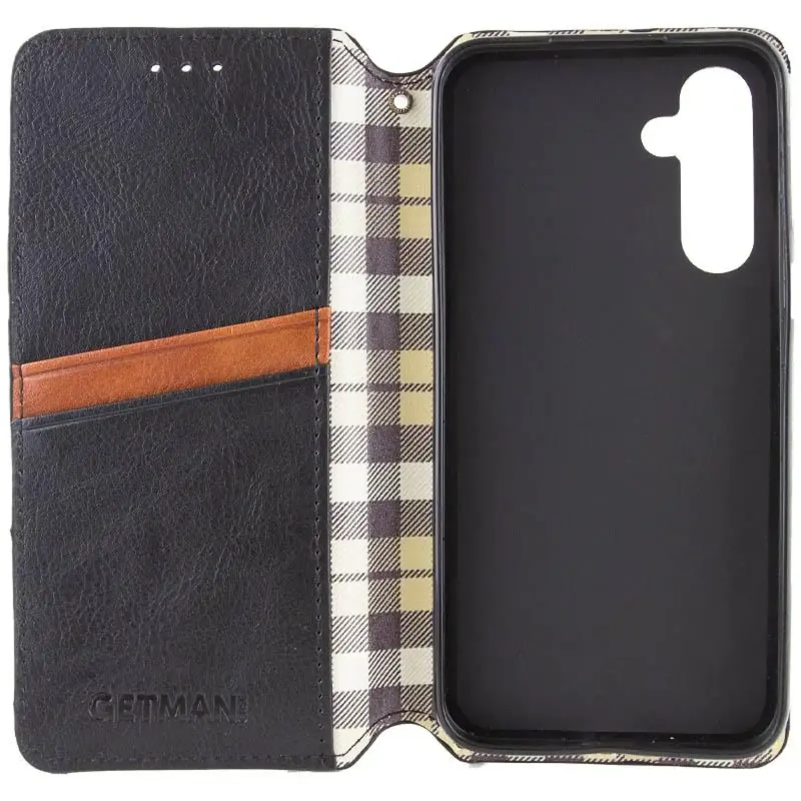 Чохол Getman Cubic PU Case для Samsung Galaxy A57 5G Black