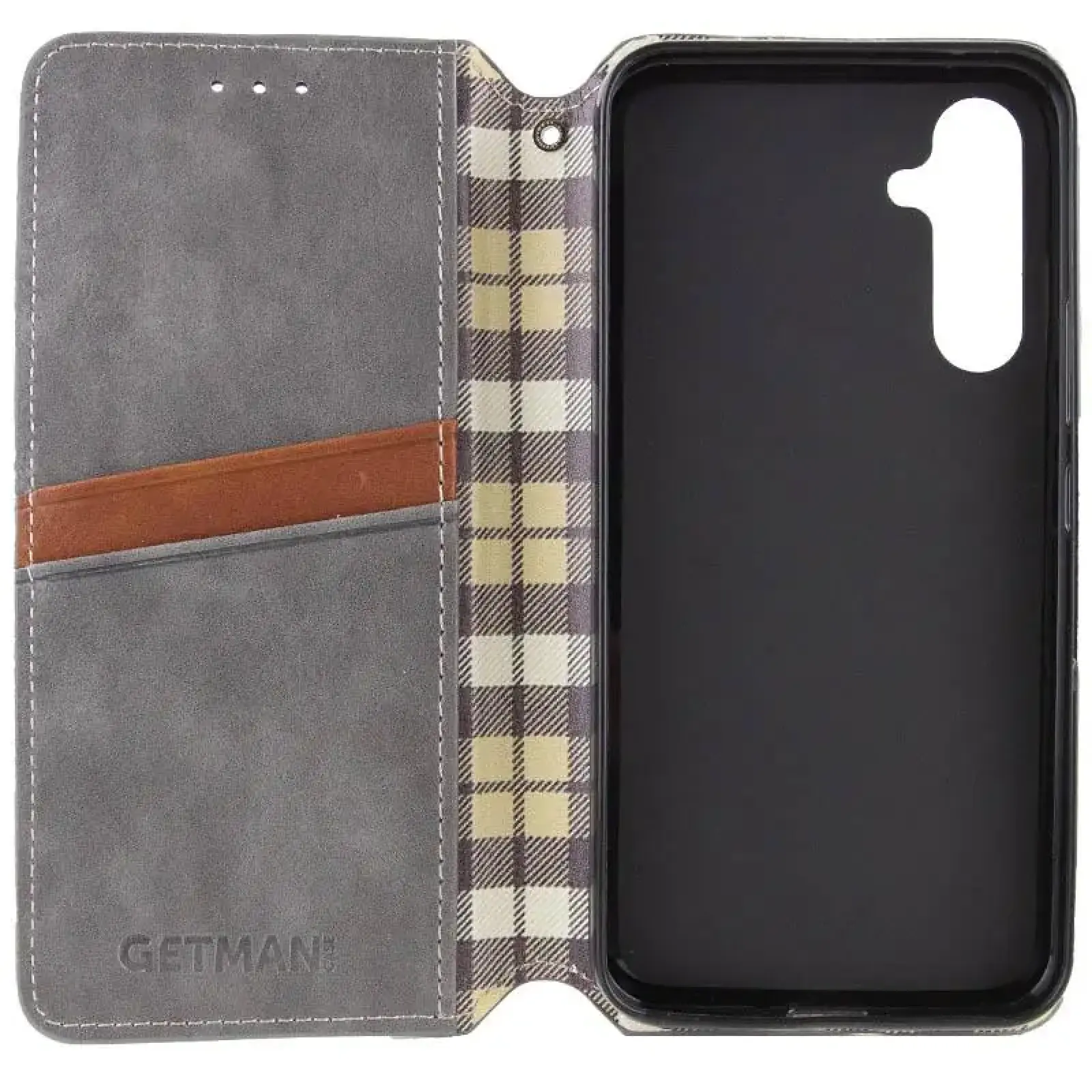 Чохол Getman Cubic PU Case для Samsung Galaxy A57 5G Grey