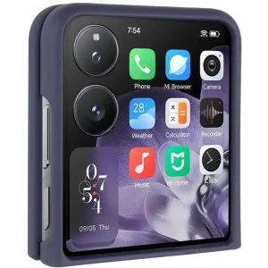 Чохол Foldables Silicone Cover Lakshmi (AAA) для Xiaomi Mix Flip 2 Midnight Blue