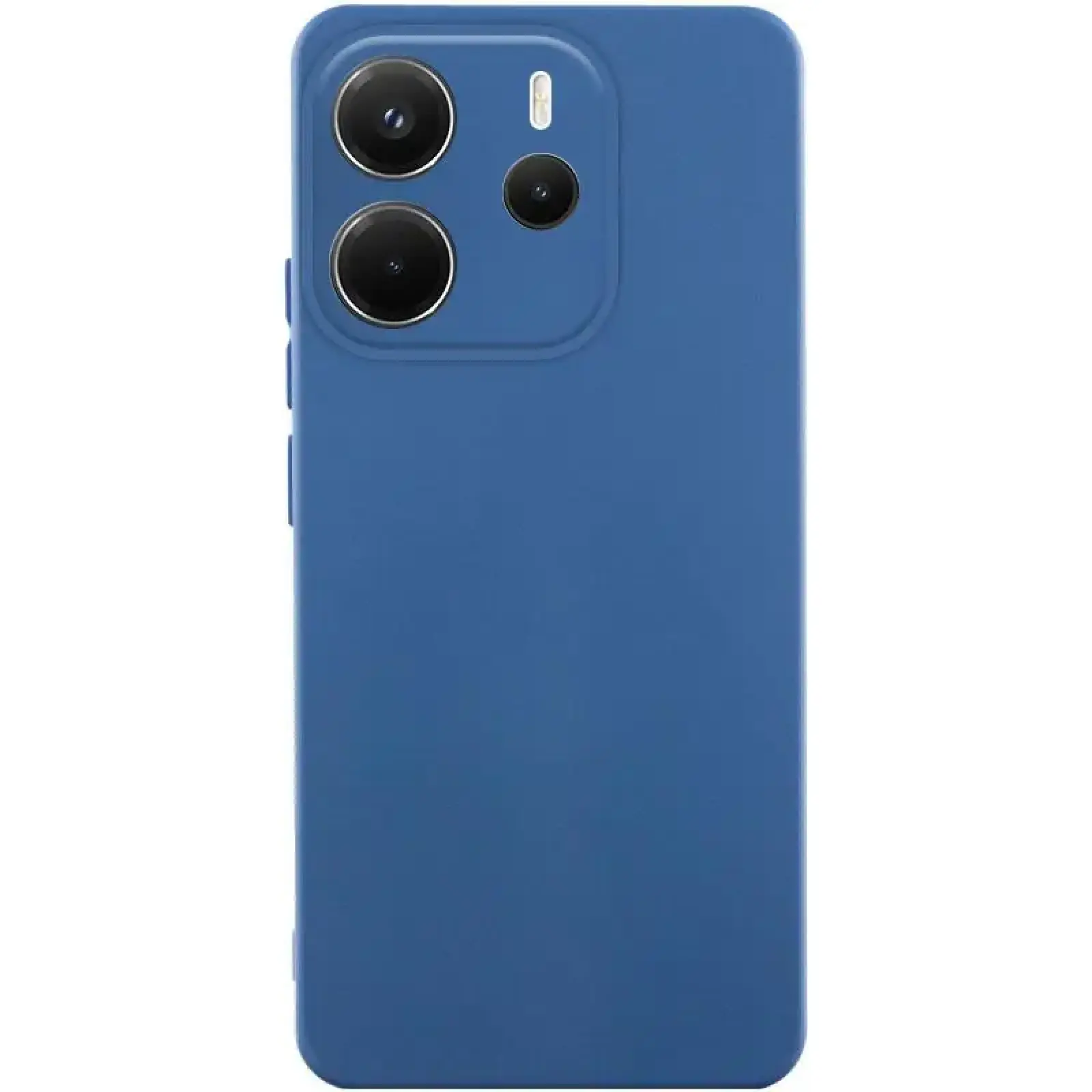 Чохол Silicone Cover Ummi Lakshmi Full Camera (AA) для Xiaomi Redmi 15 Navy Blue