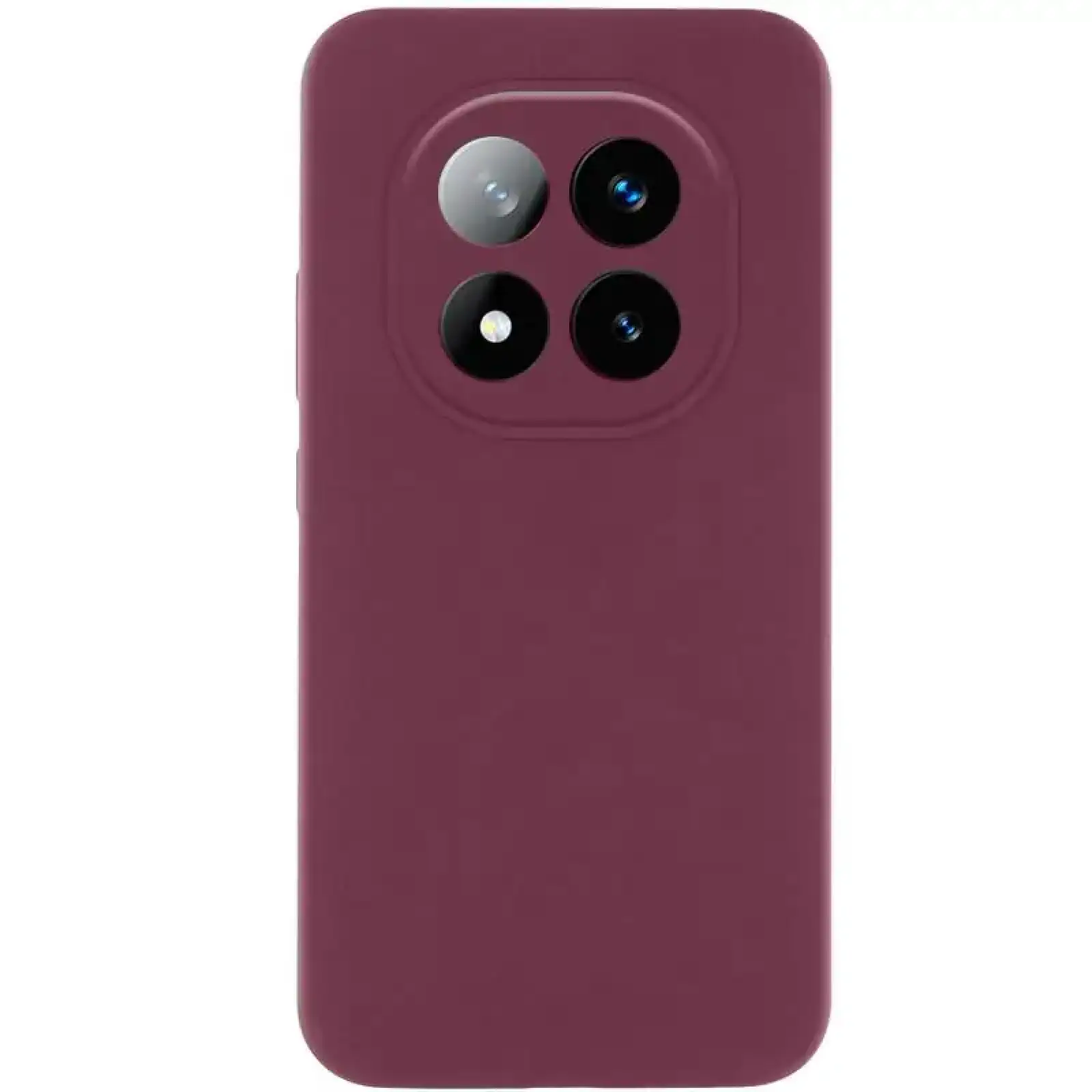 Чохол Silicone Cover Lakshmi Full Camera (AAA) для Xiaomi Redmi Note 15 Pro 5G Plum