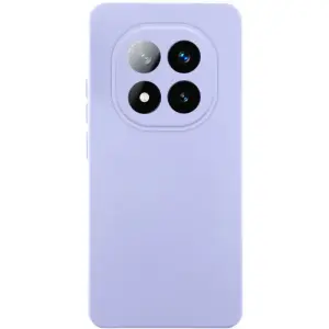 Цвет: Фиолетовый - Чохол TPU GETMAN Liquid Silk Full Camera для Xiaomi Redmi Note 15 Pro 5G Light Purple