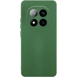 Чохол TPU GETMAN Liquid Silk Full Camera для Xiaomi Redmi Note 15 Pro 5G Dark Green