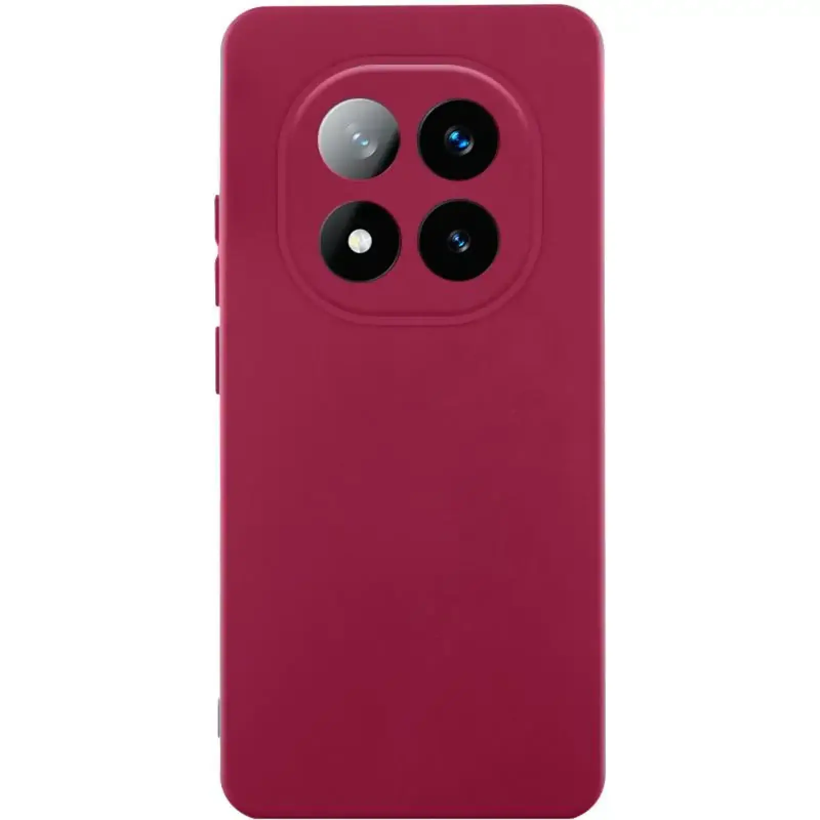 Чохол TPU GETMAN Liquid Silk Full Camera для Xiaomi Redmi Note 15 Pro Plus 5G Marsala