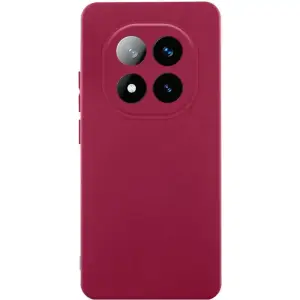 Чохол TPU GETMAN Liquid Silk Full Camera для Xiaomi Redmi Note 15 Pro Plus 5G Marsala