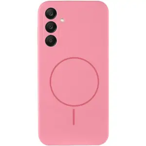 Чехол Silicone Cover Lakshmi Full Camera (AA) with MagFit для Samsung Galaxy S26 Light Pink