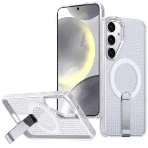 Чохол TPU Breeze with MagSafe stand для Samsung Galaxy S26 Transparent