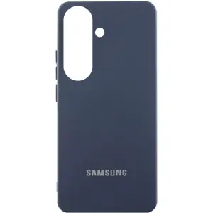 Чохол Silicone Cover Lakshmi (AAA) with Logo для Samsung Galaxy S26 Plus Midnight Blue