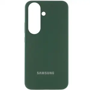 Чохол Silicone Cover Lakshmi (AAA) with Logo для Samsung Galaxy S26 Plus Cyprus Green