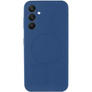 Чехол Silicone Cover Lakshmi Full Camera (AA) with MagFit для Samsung Galaxy S26 Plus Navy Blue