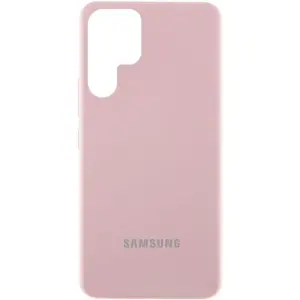 Чохол Silicone Cover Lakshmi (AAA) with Logo для Samsung Galaxy S26 Ultra Pink Sand