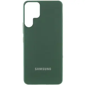 Чохол Silicone Cover Lakshmi (AAA) with Logo для Samsung Galaxy S26 Ultra Cyprus Green