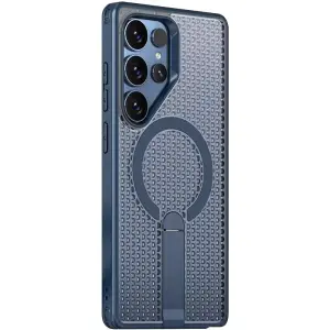 Чехол TPU Breeze with MagSafe stand для Samsung Galaxy S26 Ultra Blue