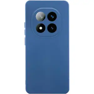 Чохол Silicone Cover Lakshmi Full Camera (AAA) для Xiaomi Redmi Note 15 4G, Redmi Note 15 5G (EU) Denim Blue