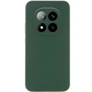 Чохол Silicone Cover Lakshmi Full Camera (AAA) для Xiaomi Redmi Note 15 4G, Redmi Note 15 5G Cyprus Green