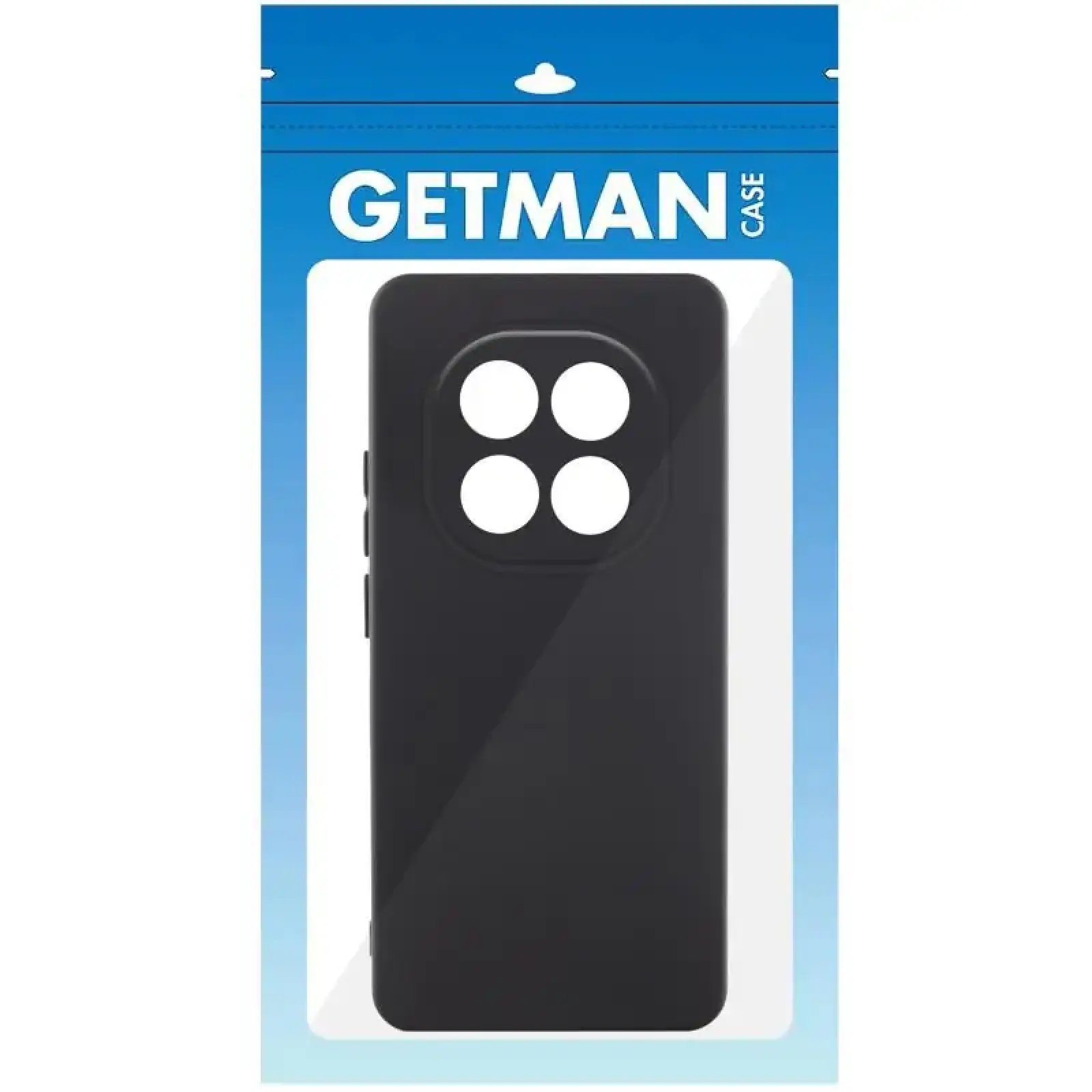 Чохол TPU GETMAN Liquid Silk Full Camera для Xiaomi Redmi Note 15 4G, Redmi Note 15 5G Black