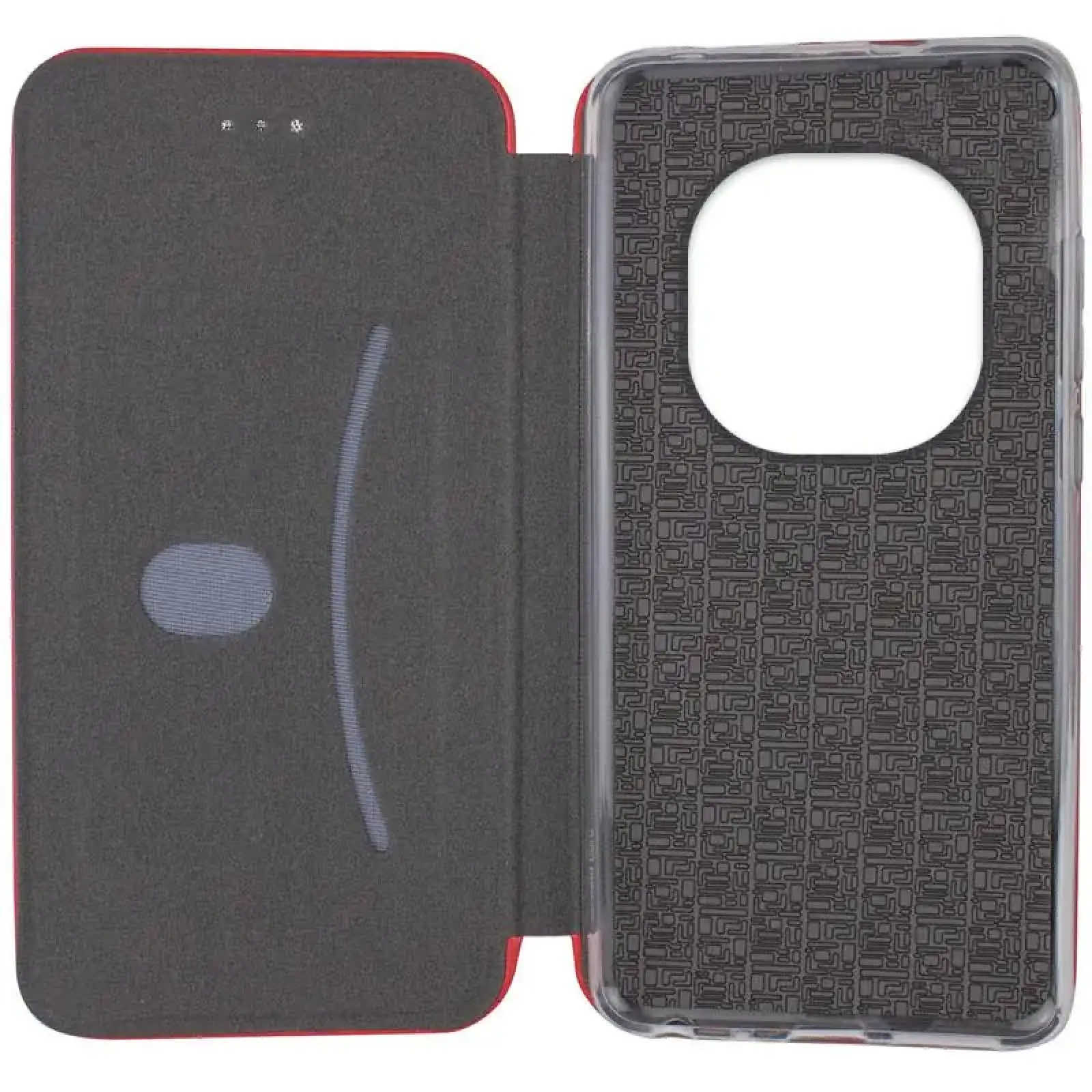 Чохол Classy PU Case для Xiaomi Redmi Note 15 4G, Xiaomi Redmi Note 15 5G (EU) Red