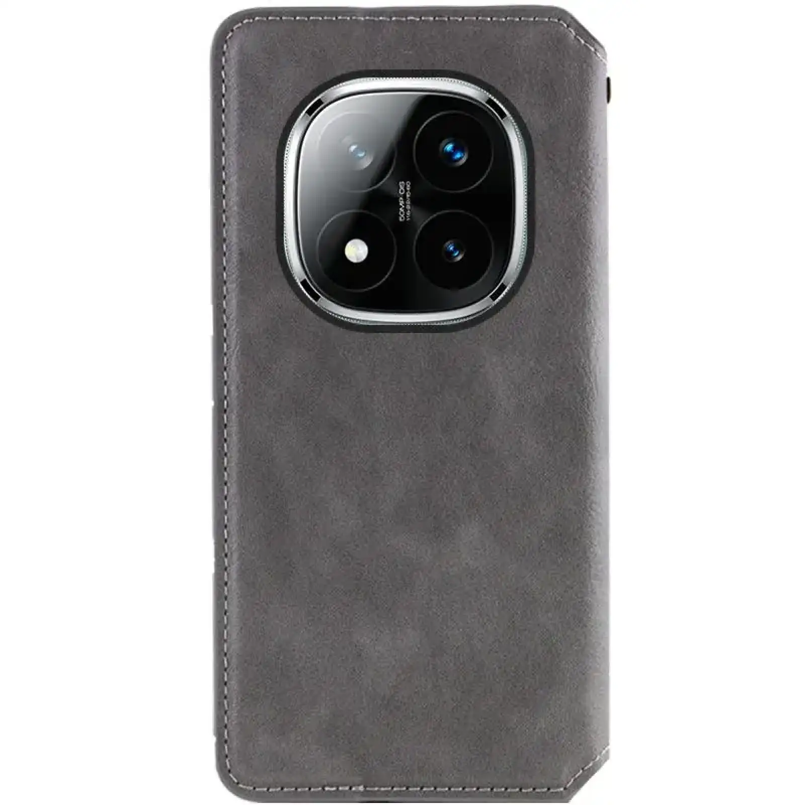 Чохол Getman Cubic PU Case для Xiaomi Redmi Note 15 4G, Xiaomi Redmi Note 15 5G Grey