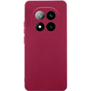 Чохол TPU GETMAN Liquid Silk Full Camera для Xiaomi Redmi Note 15 Pro 4G Marsala