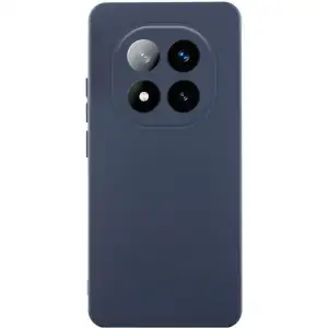 Чохол TPU GETMAN Liquid Silk Full Camera для Xiaomi Redmi Note 15 Pro 4G Midnight Blue
