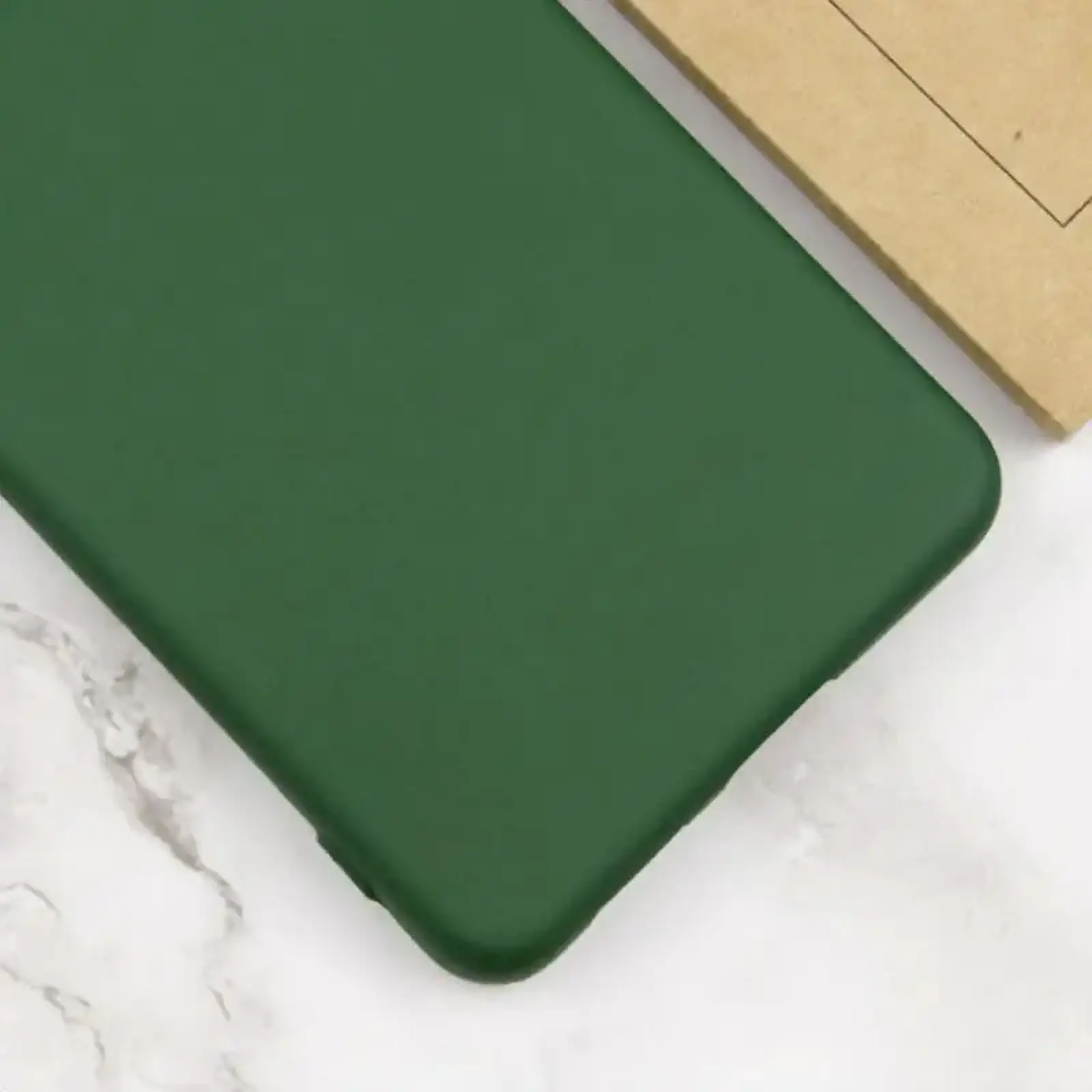 Чохол TPU GETMAN Liquid Silk Full Camera для Xiaomi Redmi Note 15 Pro 4G Dark Green