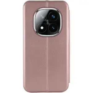 Чохол Classy PU Case для Xiaomi Redmi Note 15 Pro 4G Rose Gold