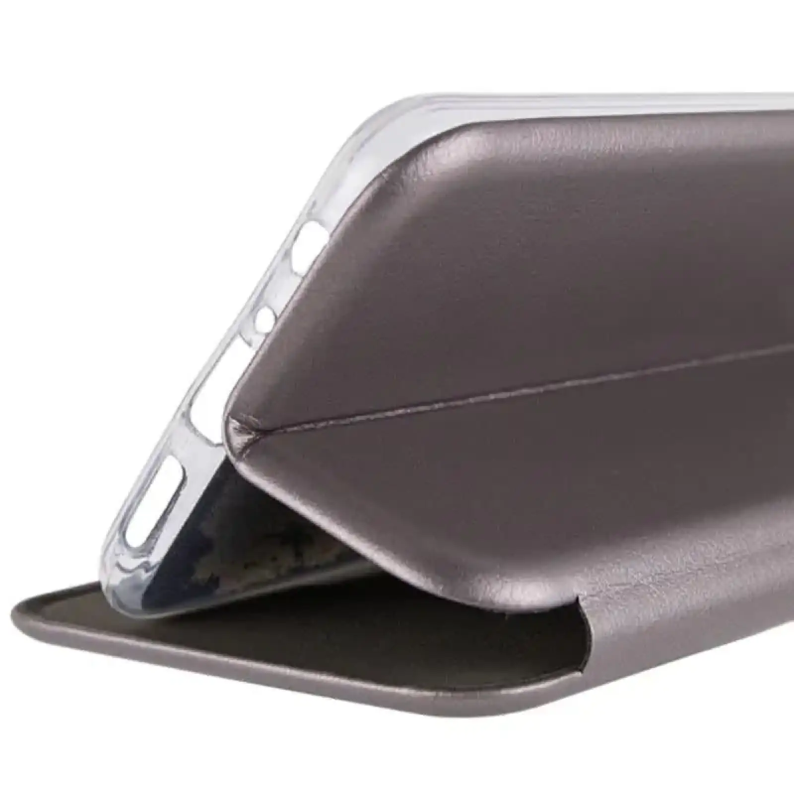 Чохол Classy PU Case для Xiaomi Redmi Note 15 Pro 4G Grey