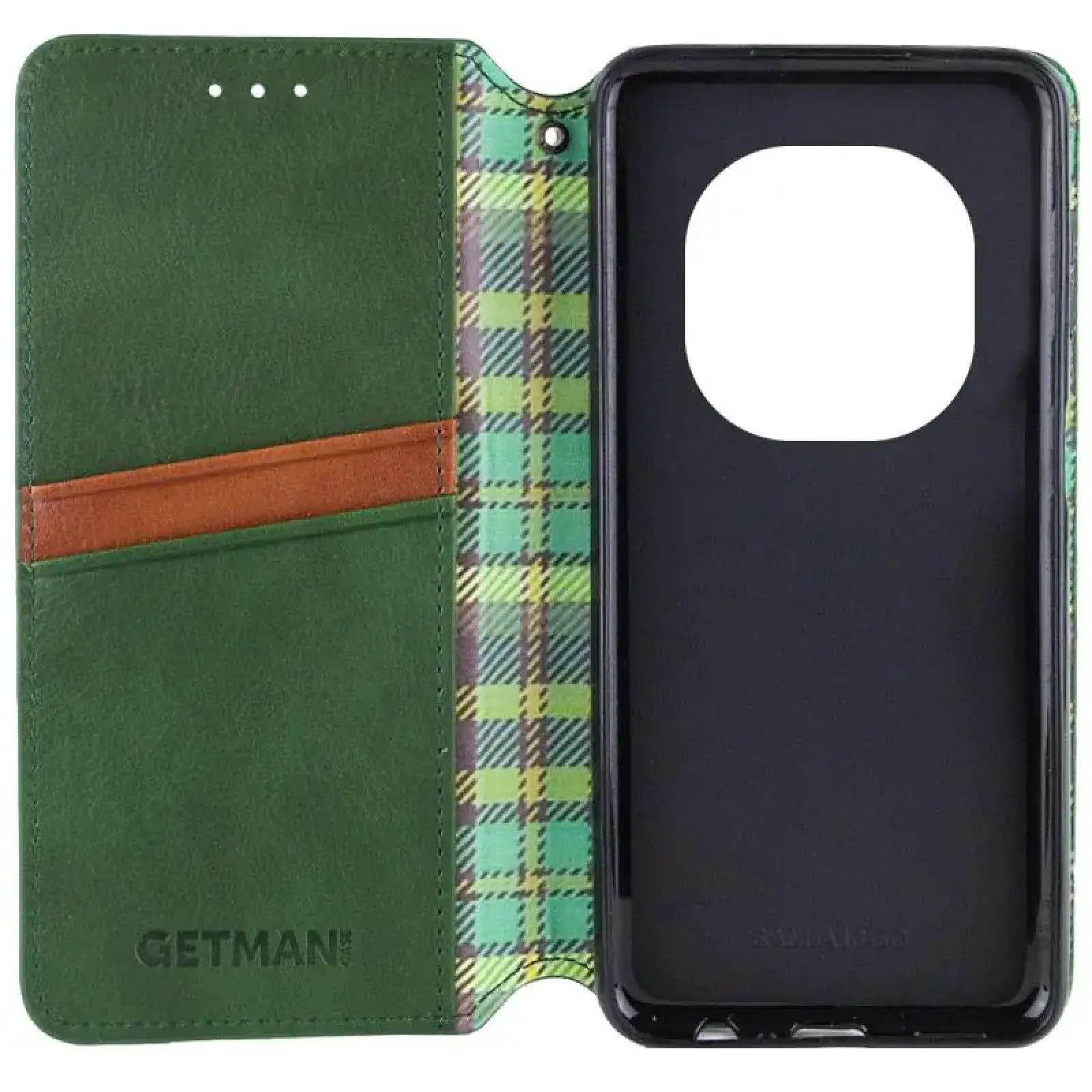 Чохол Getman Cubic PU Case для Xiaomi Redmi Note 15 Pro 4G Green