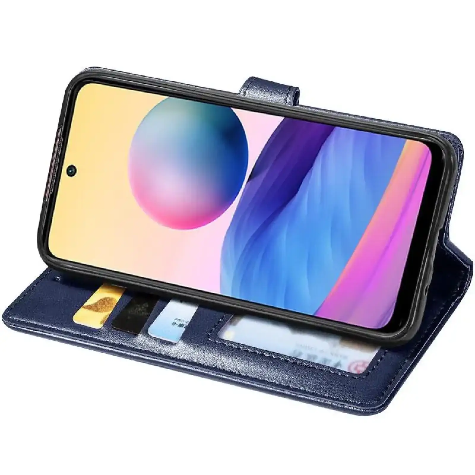 Чохол Getman Gallant PU Case для Xiaomi Redmi Note 15 Pro 4G Blue