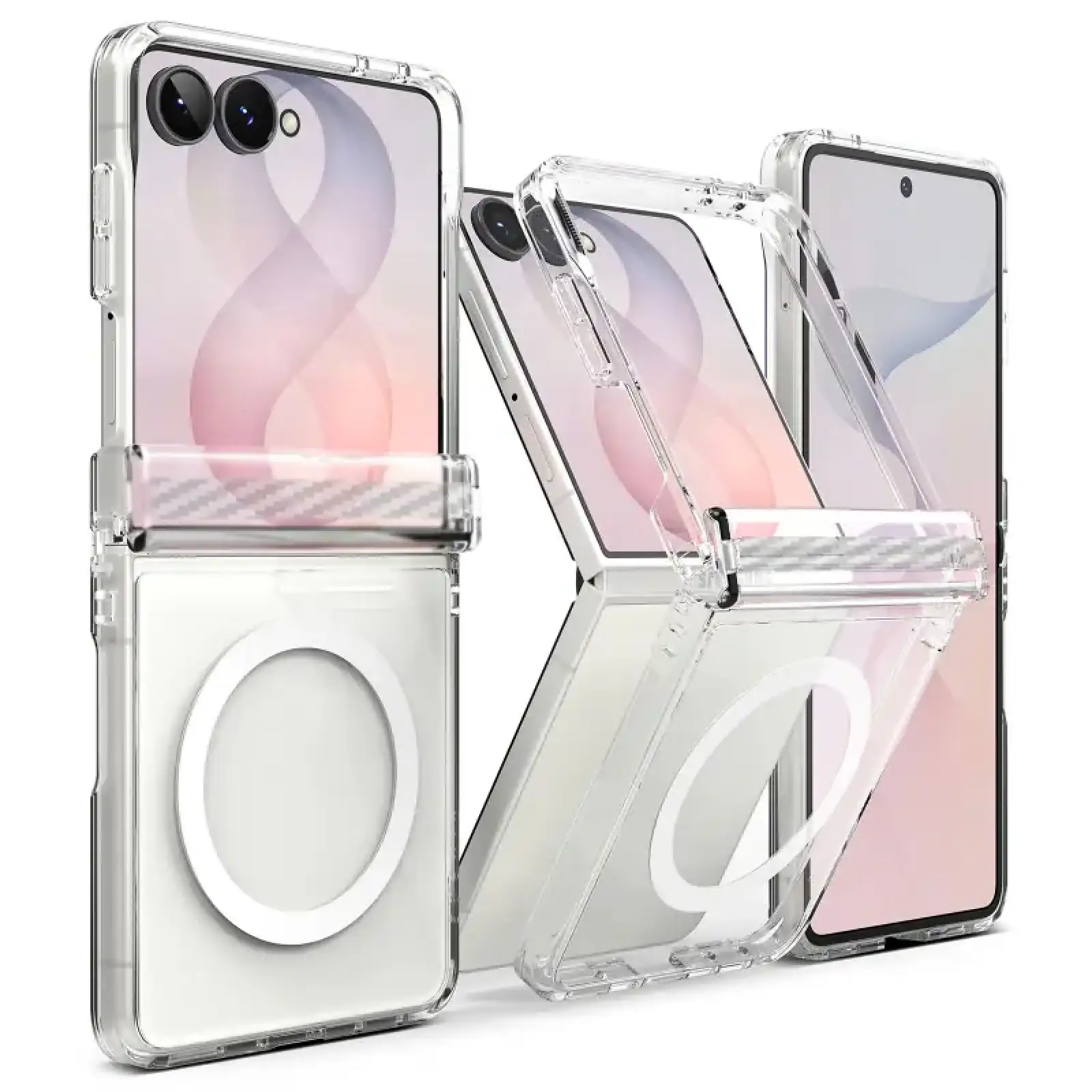 Чохол PC Pure Case with Magnetic Fit для Samsung Galaxy Flip8 Clear